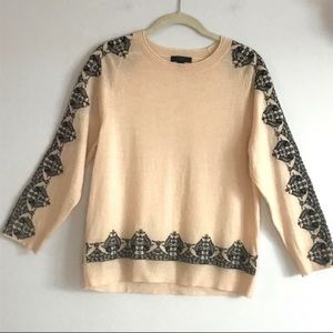 J.Crew Embroidered Sweater